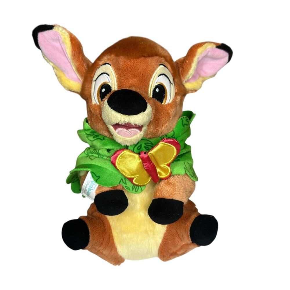 Disney Parks Babies 10" Bambi Baby Plush Stuffed Animal Toy & Blanket